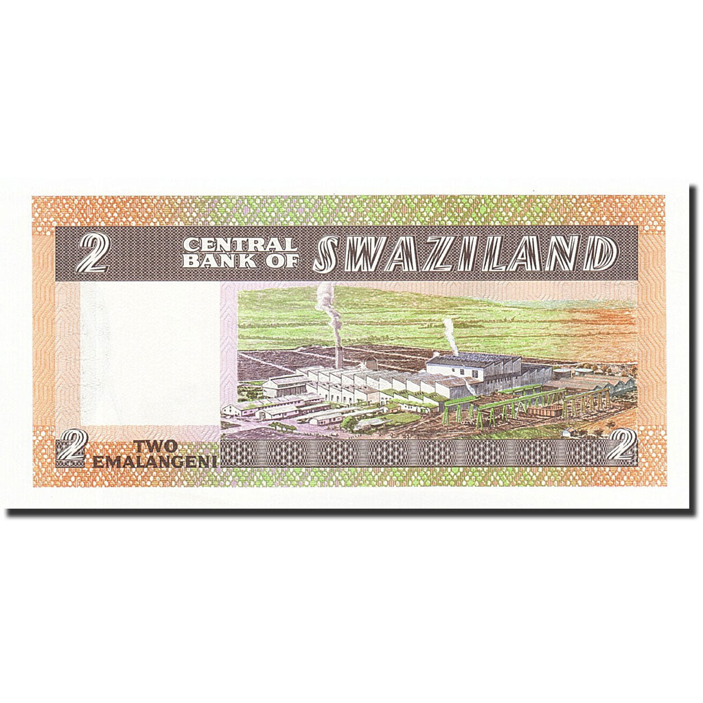 Banknote, Swaziland, 2 Emalangeni, UNDATED (1984), KM:8b, UNC(65-70)