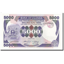 Billete, 5000 Shillings, 1986, Uganda, KM:24b, UNC