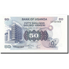 Banknote, Uganda, 50 Shillings, Undated (1979), KM:13b, UNC(65-70)