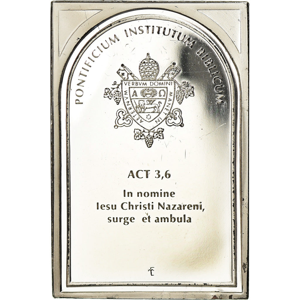 Vatican, Medal, Institut Biblique Pontifical, Actes 3:6, Religions & beliefs