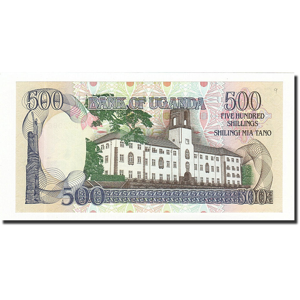 Banknote, Uganda, 500 Shillings, 1991, KM:33b, UNC(65-70)