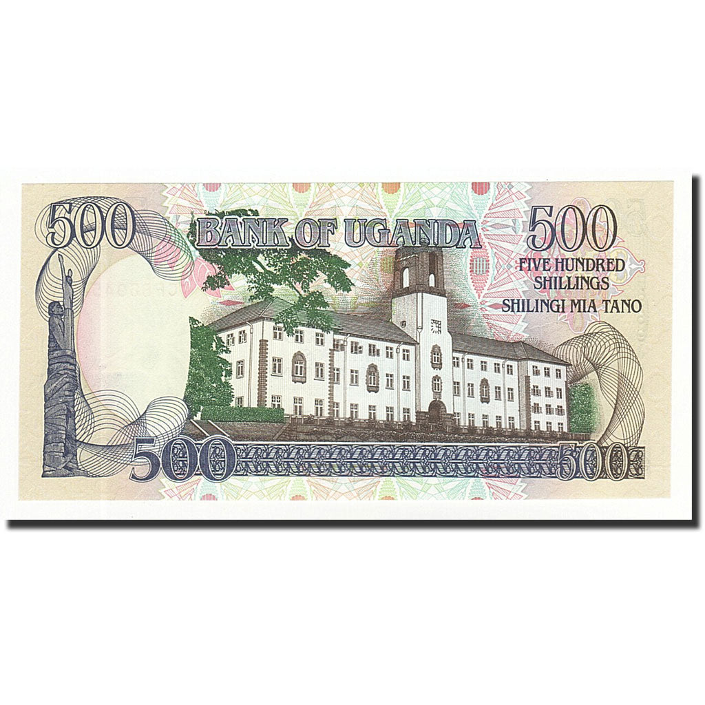 Banconote, Uganda, 500 Shillings, 1991, KM:33b, FDS