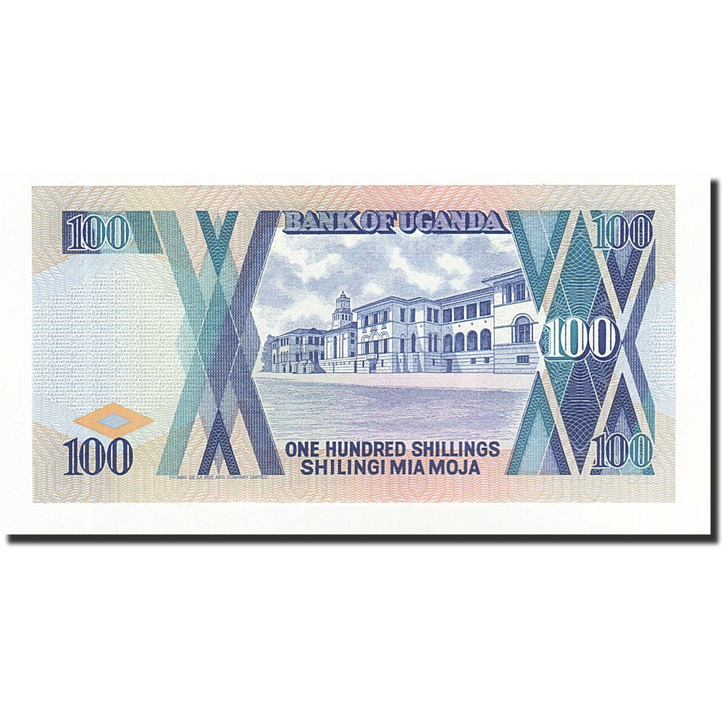 Geldschein, Uganda, 100 Shillings, 1987, KM:31a, UNZ