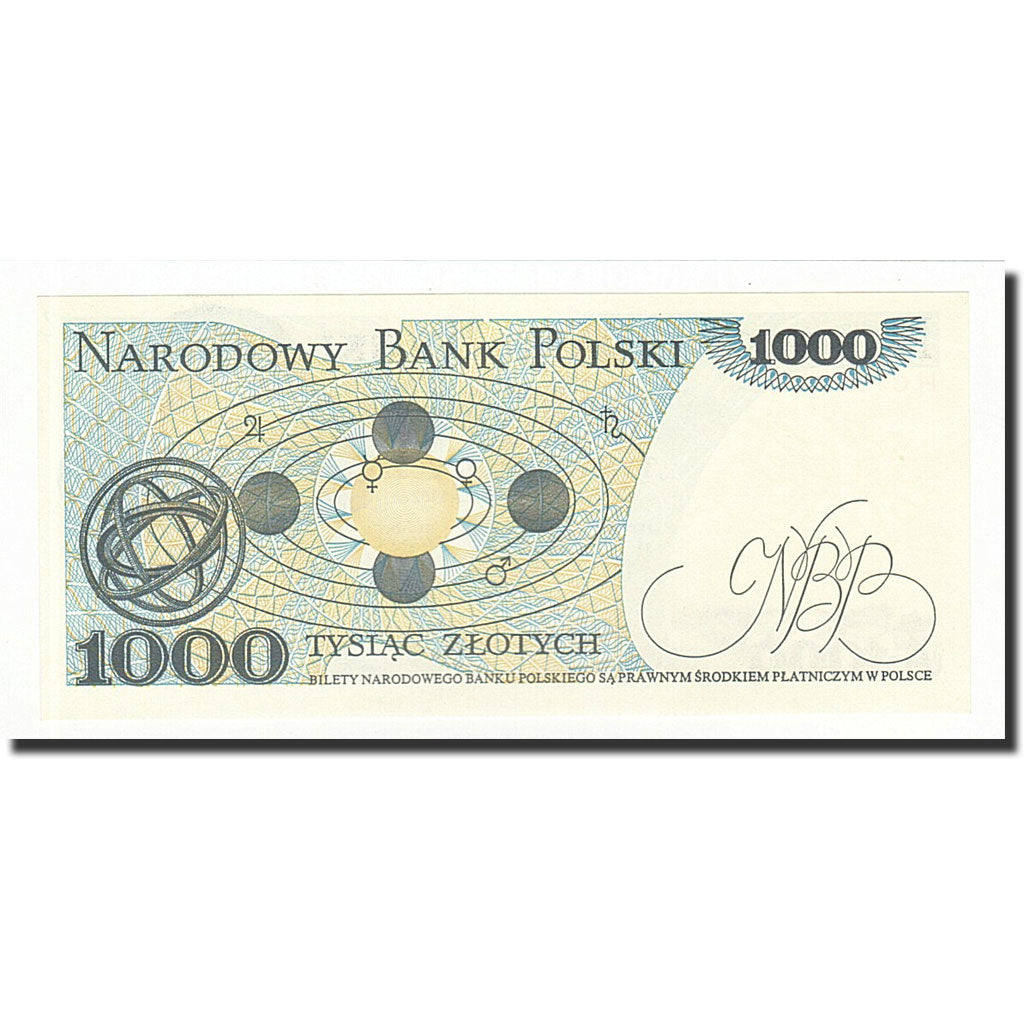Billet, Pologne, 1000 Zlotych, 1982-06-01, KM:146c, NEUF