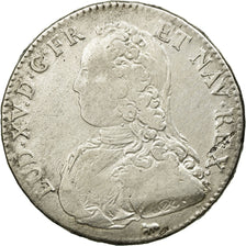 Munten, Frankrijk, Louis XV, 1/2 Écu aux branches d'olivier, 1/2 ECU, 44 Sols