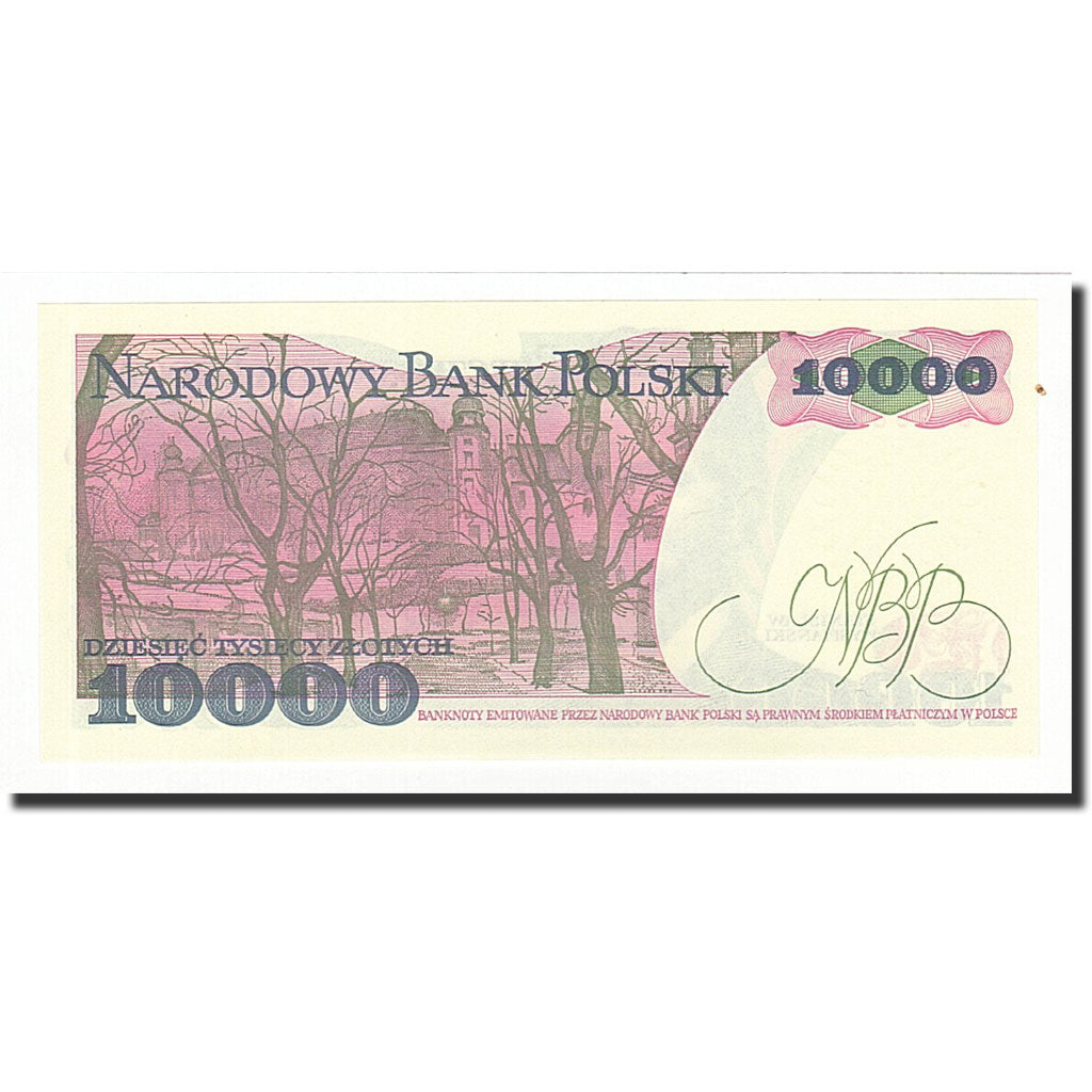 Banknote, Poland, 10,000 Zlotych, 1988-12-01, KM:151b, UNC(65-70)
