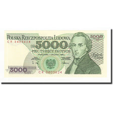 Poland, 5000 Zlotych, 1988-12-01, KM:150c, UNC(65-70)