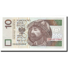 Poland, 10 Zlotych, 1994-03-25, KM:173a, UNC(65-70)