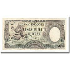 Banknote, Indonesia, 50 Rupiah, 1958, KM:58, UNC(65-70)