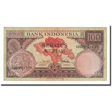 Indonesia, 100 Rupiah, KM:69, 1959-01-01, BB+