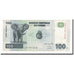 Billete, 100 Francs, República Democrática de Congo, KM:92a, 2000-01-04, MBC