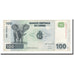 Banconote, Repubblica Democratica del Congo, 100 Francs, KM:92a, 2000-01-04, MB