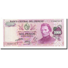 Banknote, Uruguay, 1000 Pesos, Undated (1974), KM:52, UNC(65-70)