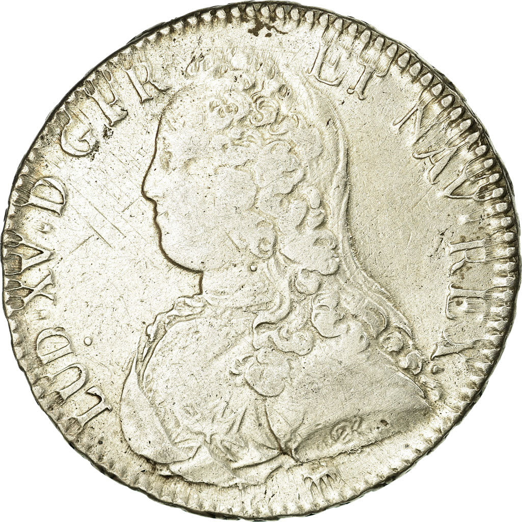 Coin, France, Louis XV, 1/2 Écu aux branches d'olivier, 1/2 ECU, 44 Sols, 1726