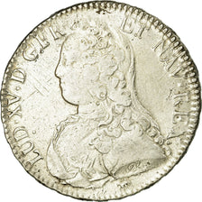 Coin, France, Louis XV, 1/2 Écu aux branches d'olivier, 1/2 ECU, 44 Sols, 1726