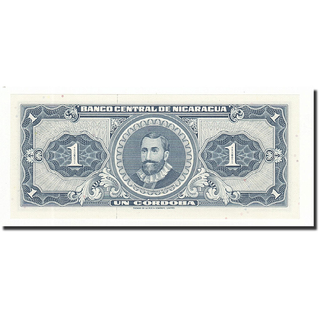 Banknote, Nicaragua, 1 Cordoba, D.1968, KM:115a, UNC(65-70)
