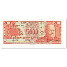 Banknot, Paragwaj, 5000 Guaranies, 2003, KM:220b, UNC(65-70)