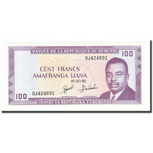Banknote, Burundi, 100 Francs, 1990-07-01, KM:29c, UNC(65-70)