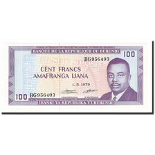 Banconote, Burundi, 100 Francs, KM:29a, 1979-05-01, FDS