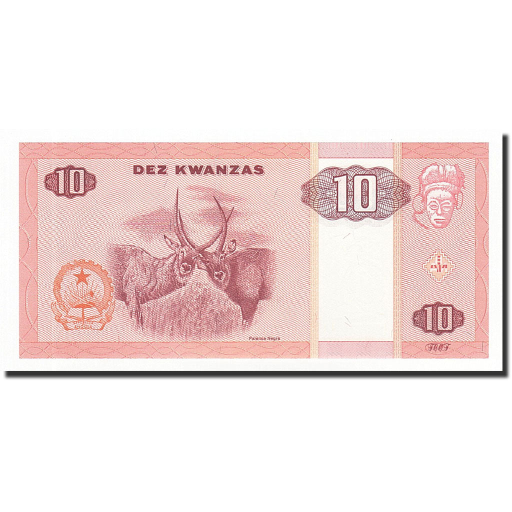 Banknote, Angola, 10 Kwanzas, 10-1999, KM:145a, UNC(65-70)