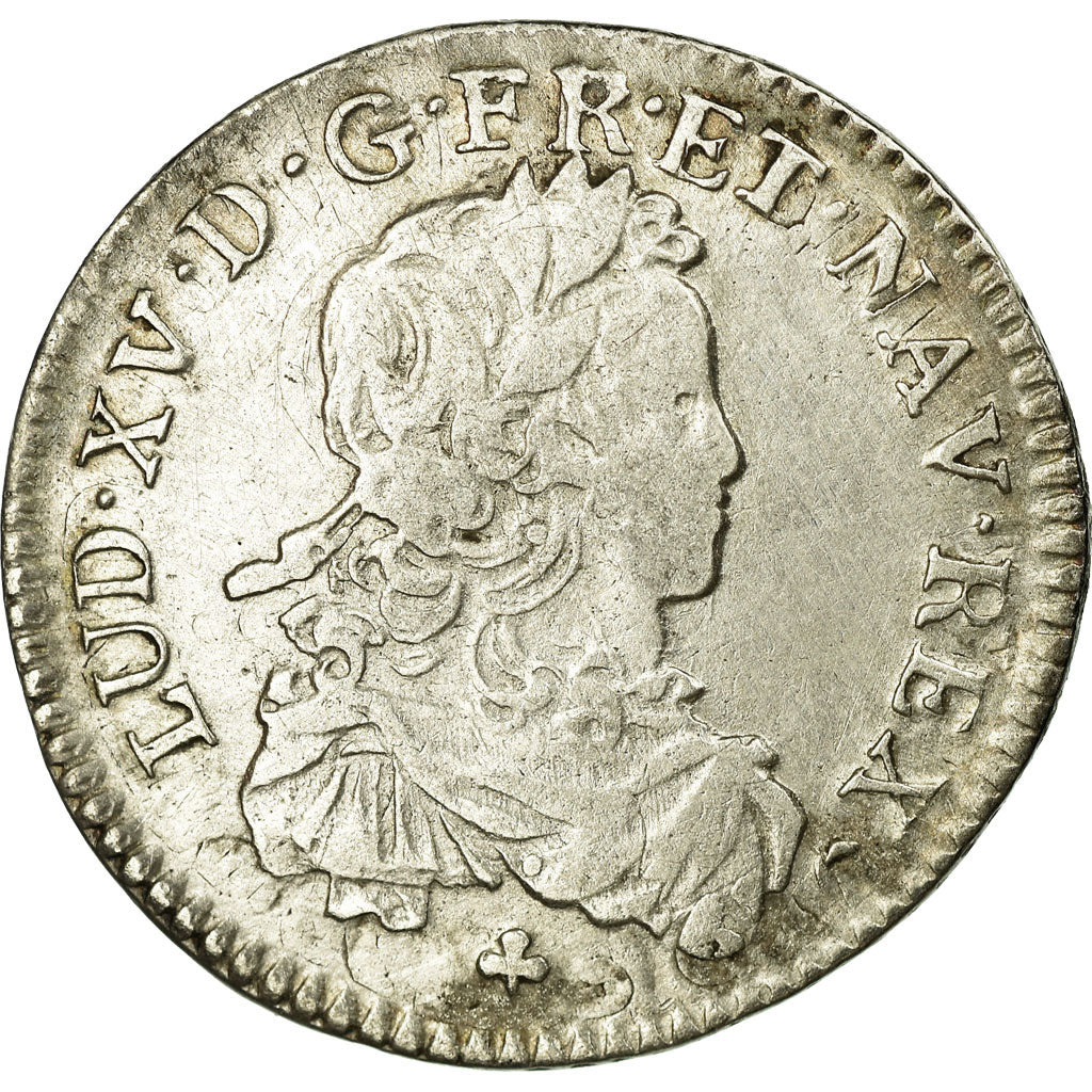 Coin, France, Louis XV, 1/6 Écu de France, 20 Sols, 1/6 ECU, 1721, Tours