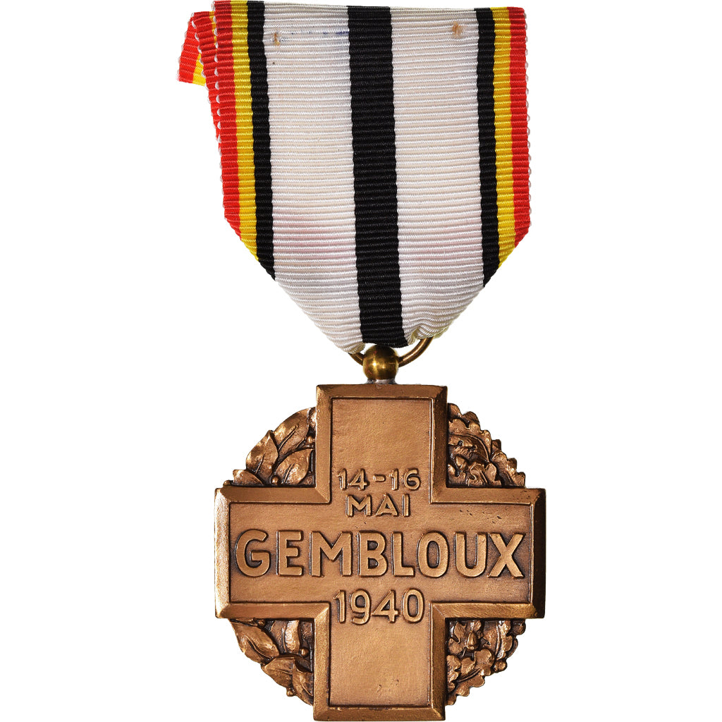 Belgique, Gembloux, 14-16 Mai, WAR, Médaille, 1940, Non circulé, Bronze, 40