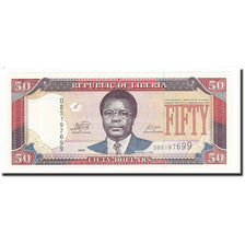 Geldschein, Liberia, 50 Dollars, 2009, KM:29d, UNZ