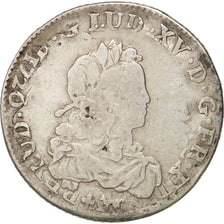 France, Louis XV, 1/3 Ecu de France, 1721, VF(20-25), Silver, Gadoury:306