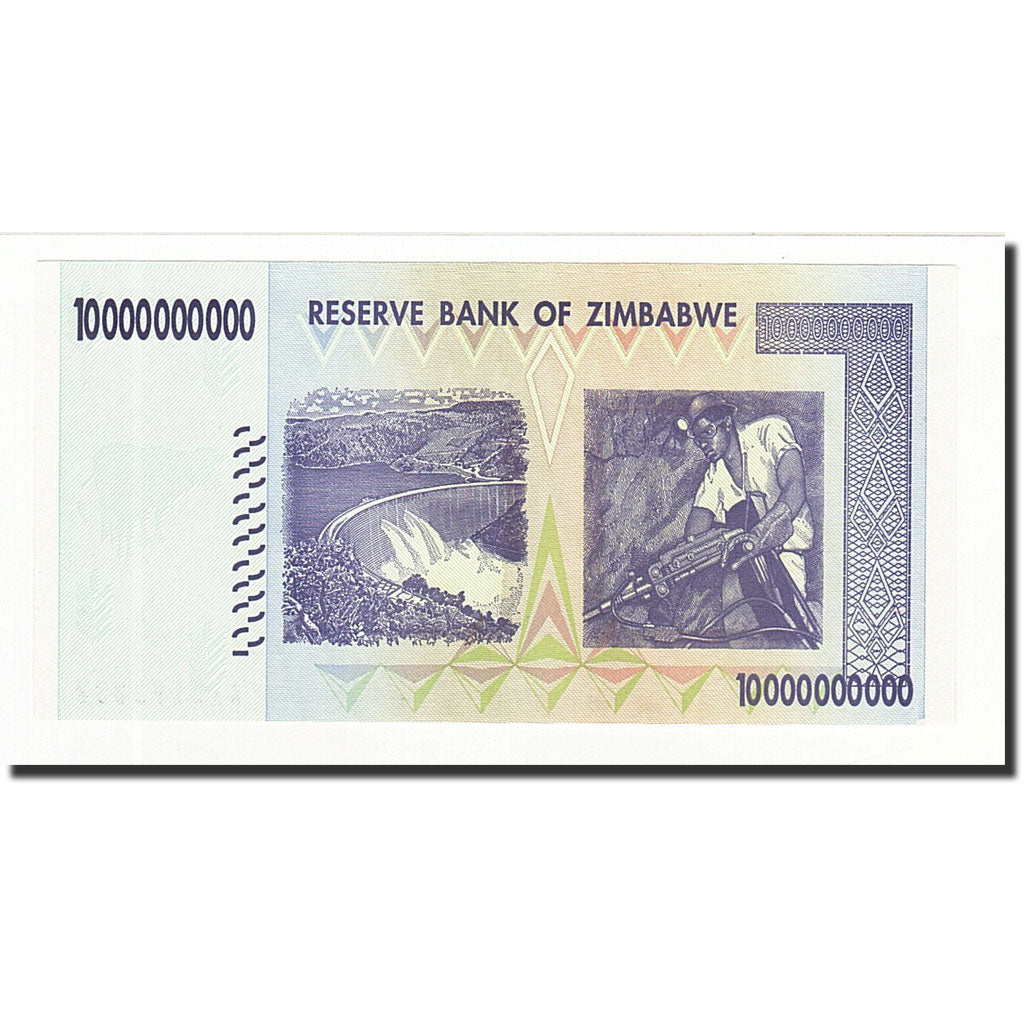 Zimbabwe, 10 Billion Dollars, 2008, KM:85, UNC(65-70)
