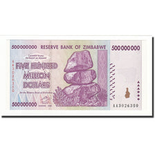 Geldschein, Simbabwe, 500 Million Dollars, 2008-12-12, KM:82, UNZ