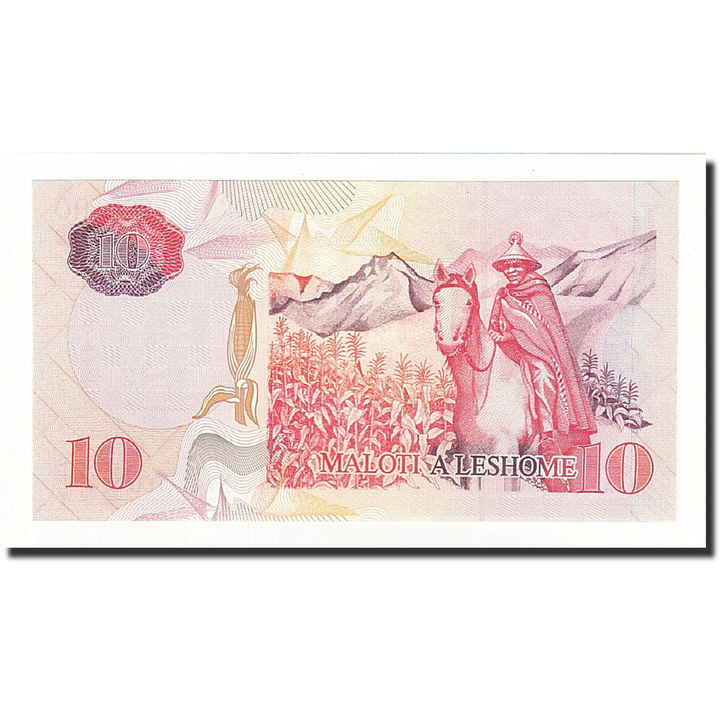 Billet, Lesotho, 10 Maloti, 2000, KM:15a, NEUF