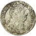 Munten, Frankrijk, Louis XIV, 44 Sols de Strasbourg, 1/2 ECU, 44 Sols, 1714