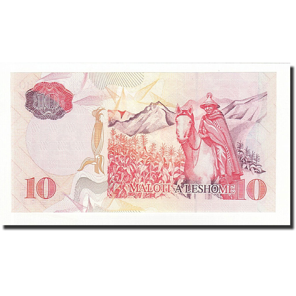 Billete, 10 Maloti, 2000, Lesotho, KM:15a, UNC