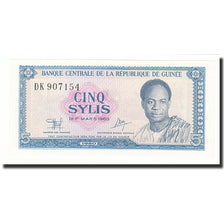 Guinea, 5 Sylis, 1980, KM:22a, FDS