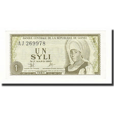 Banknote, Guinea, 1 Syli, 1981, KM:20a, UNC(65-70)