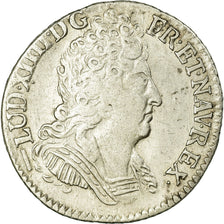 Monnaie, France, Louis XIV, 1/10 Écu aux 3 couronnes, 1/10 Ecu, 1715, Lille