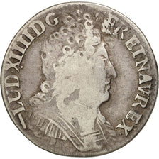 Coin, France, Louis XIV, 1/10 Écu aux 3 couronnes, 1/10 Ecu, 1715, Lille