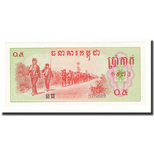 Cambodia, 0.5 Riel (5 Kak), 1975, KM:19a, UNC(65-70)