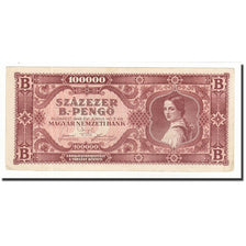 Banknote, Hungary, 100,000 B.-Pengö, 1946-06-03, KM:133, AU(50-53)