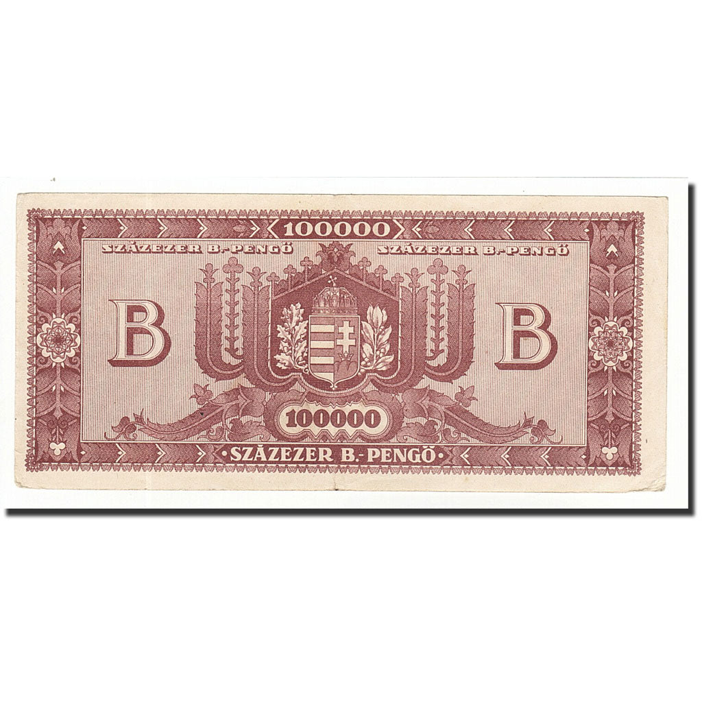 Banknote, Hungary, 100,000 B.-Pengö, 1946-06-03, KM:133, AU(50-53)