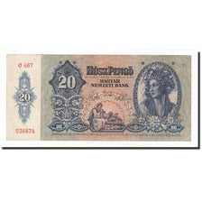 Hungary, 20 Pengö, 1941-01-15, KM:109, AU(55-58)