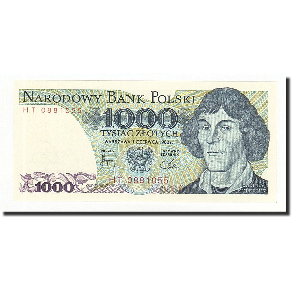 Banknote, Poland, 1000 Zlotych, 1982-06-01, KM:146c, UNC(65-70)