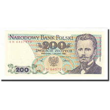 Banknote, Poland, 200 Zlotych, 1988-12-01, KM:144c, UNC(65-70)