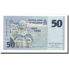 banknote, Nigeria, 50 Naira, 2006, KM:35a, UNC(65-70)