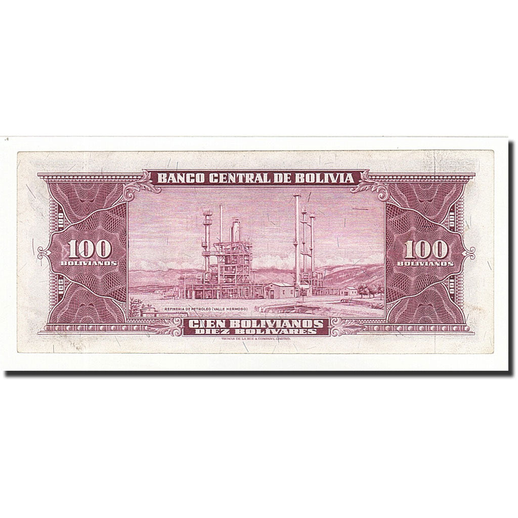 Billete, 100 Bolivianos, L.1945, Bolivia, KM:147, EBC