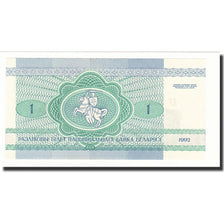 Biljet, Wit Rusland, 1 Ruble, 1992, KM:2, NIEUW