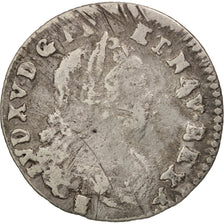 Coin, France, Louis XV, 1/12 Écu ou X-S de France-Navarre, 10 Sols-1/8 Ecu