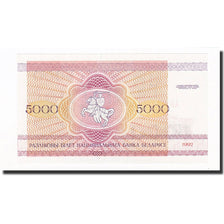 Banknote, Belarus, 5000 Rublei, 1992, KM:12, UNC(65-70)