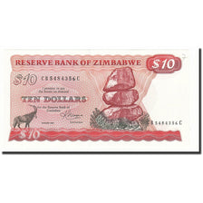 Banconote, Zimbabwe, 10 Dollars, 1983, KM:3d, FDS