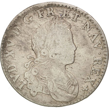 France, Louis XV, 1/6 Écu (XX – S) de France-Navarre, 1719, Paris, KM 440.1